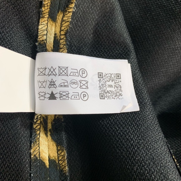 ZARA Leopard Print Mini Dress | Animal Print Sleeveless A-Line XS - Picture 10 of 11